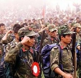 एकै गाउँका ५० माओवादी सेनाबाट १ करोड ५० लाख