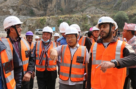 उर्जामन्त्रीद्वारा नुवाकोट र रसुवाका ६ जलविद्युत आयोजना निरीक्षण