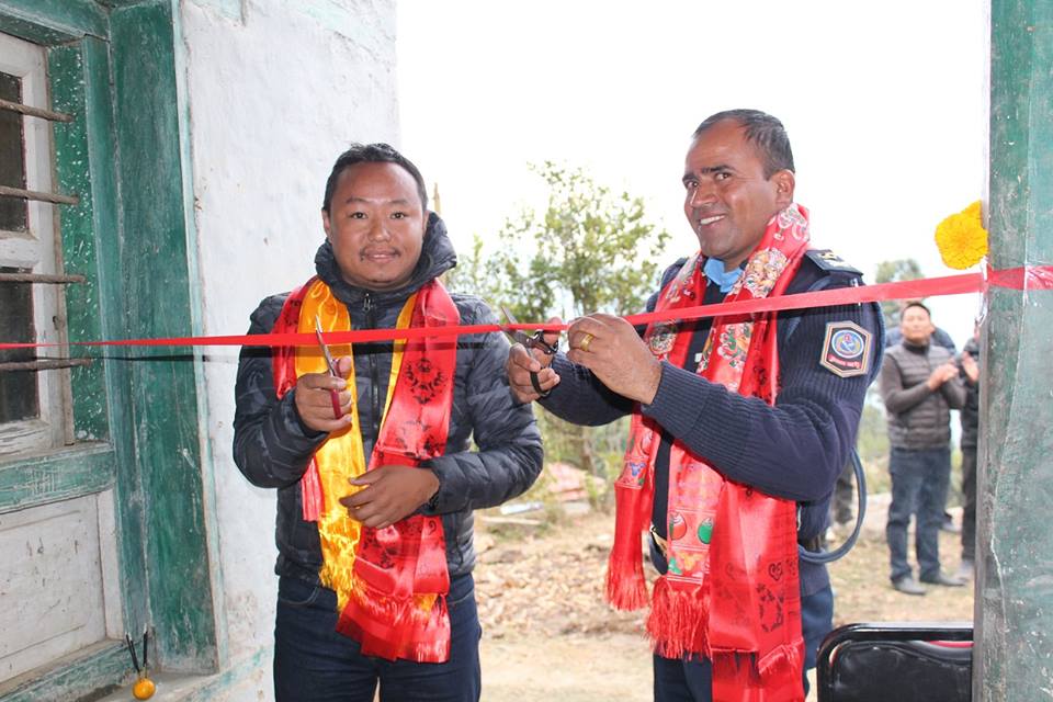 थुलुङ दुधकोशी गाउँपालिकामा प्रहरीचौकी स्थापना