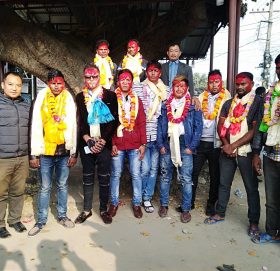 गोरु काटेको आरोपमा पक्राउ  परेकालाई सम्मान