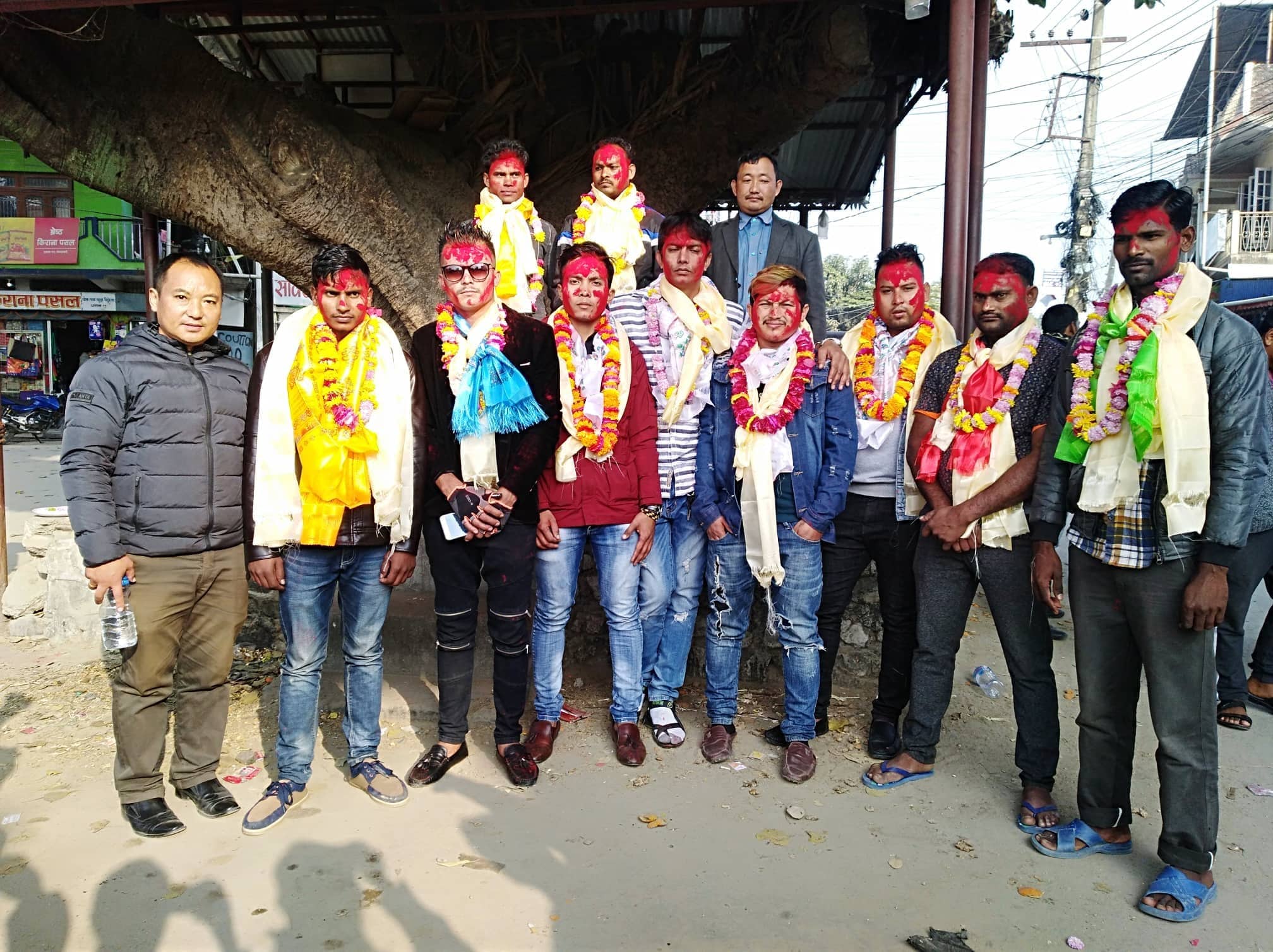 गोरु काटेको आरोपमा पक्राउ  परेकालाई सम्मान