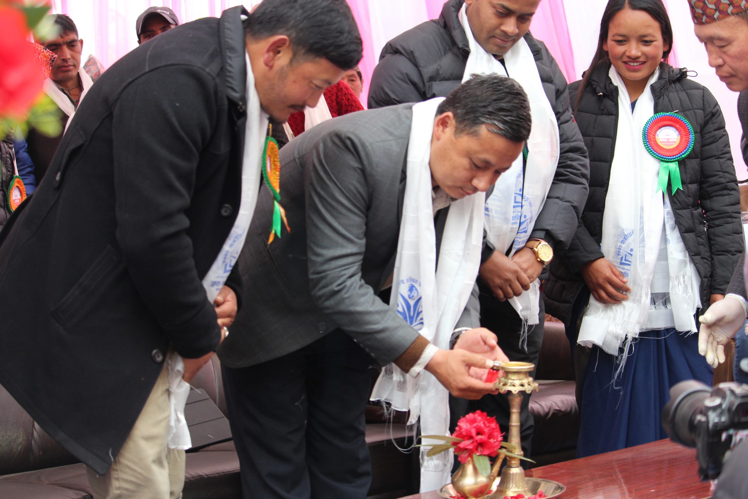 माप्य दुधकोशीमा भलिवल प्रतियोगिता सुरु