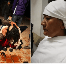 मा उसाकला राईले कपाल मुण्डन गरेर आफ्नो आमाको किरिया गरिन