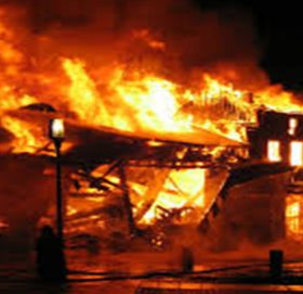 दमकमा आगलागीबाट एकको मृत्यु