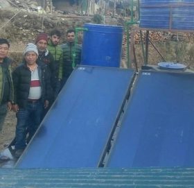 द पाटनर्स नेपालद्वारा वृद्ध हेरचाहा केन्द्रलाई सोलार र ज्याकेट प्रदान गरे