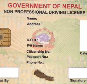 नेपालको ड्राइभिङ लाइसेन्स अब विदेशमा पनि चल्ने