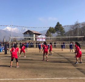 सोलुखुम्बुमा क्षेत्रिय महिला भलिबल शुरु