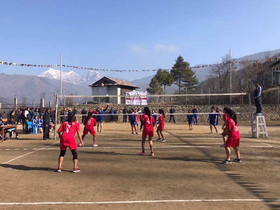 एक नम्बर प्रदेश स्तरिय महिला भलिबल प्रतियोगिताको सेमिफाईनल समिकरण पुरा