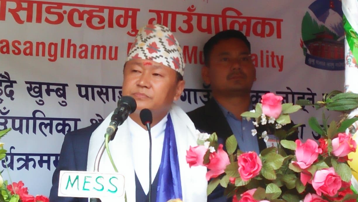 मुख्य मन्त्री राईद्धारा खुम्बु पासाङ ल्हमु गाँपामा सडक बाटो उद्घाटन सम्पन्न