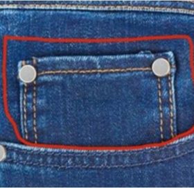 जिन्स पाइन्टमा किन हुन्छ ठूलो सँगै सानो गोजी ?