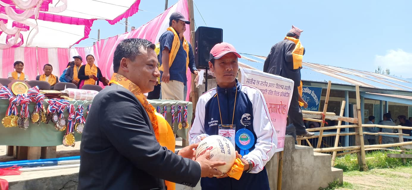 गाँउपालिक स्तरीय अन्तर मा.वि.राष्ट्रपति रनिङ शिल्ड शुरु, ३ अङ्क सहित हिमालय माबी अग्र स्ठानमा