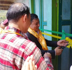 माप्य दुधकोशि गाउँपालिकामा (क) बर्गको बैंक उद्घाटन