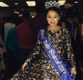 नेपालकी चेली निकिता थापाले जितिन् ‘मिस टीन भारत’को उपाधि
