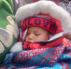 सिन्शुपाल्चोक दुर्घटनामा बाचेका काखे शिशु बसचालक सुमन तामाङको रहेको खुलासा