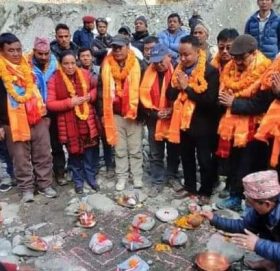 दिप्लिघाटमा बन्ने भयो मोटरेबल पुल, शिलान्यास कार्यक्रम सम्पन्न