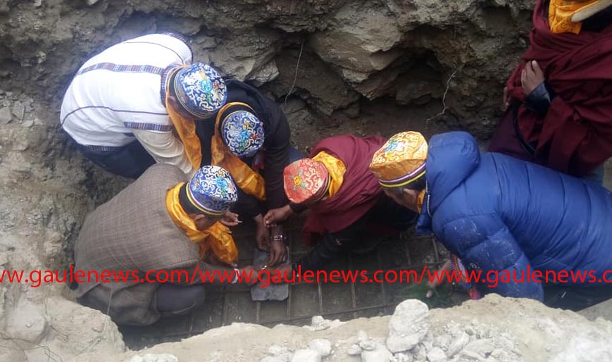 तामाङ छोलिङ गुम्बाको शिलन्यास सम्पन्न