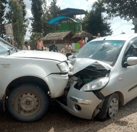 मालेका महासचिव मैनाली चढेको गाडी दुर्घटना