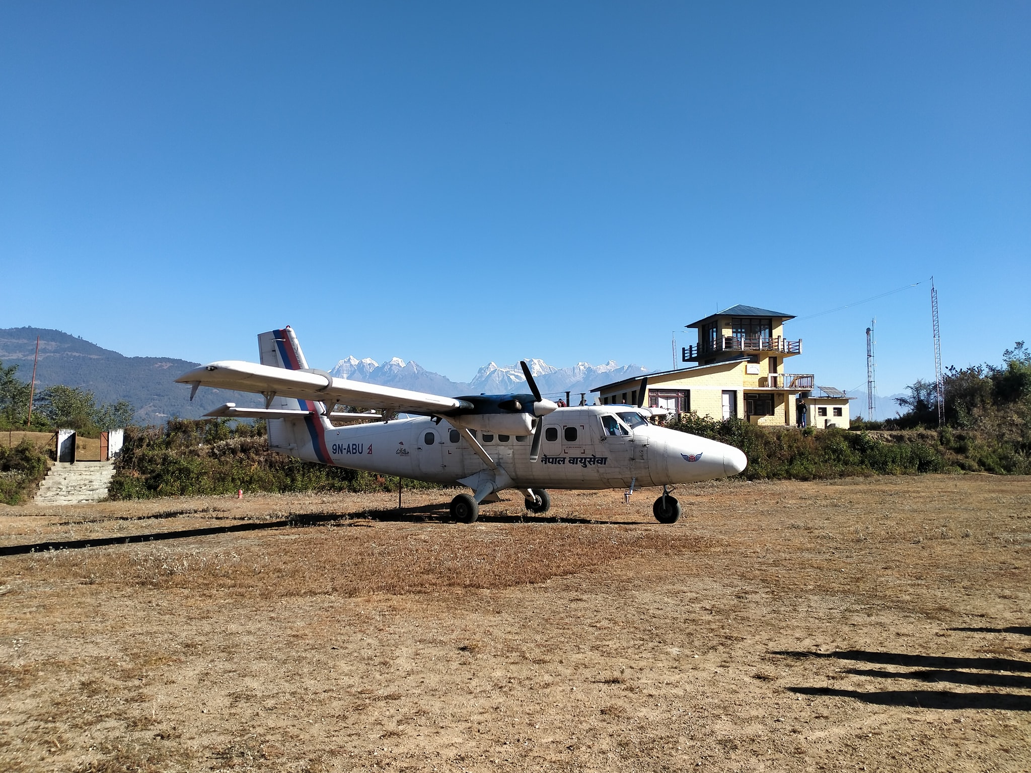 काँगेलडाँडा विमानस्थलमा परीक्षण उडान