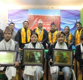 नृत्य निर्देशक संघ नेपाल,भक्तपुर शाखाको सम्मान तथा बधाई कार्यक्रम सम्पन्न