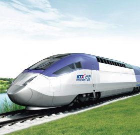 दक्षिण कोरियाले बिमानभन्दा छिटो कुद्ने रेल बनायो