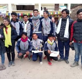 नेपाल तरुण दललाई भलिबल प्रतियोगिताको उपाधि