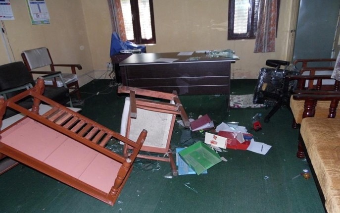 छेस्काम माविका निर्वतमान व्यवस्थापन समिति अध्यक्ष माथी आक्रमण