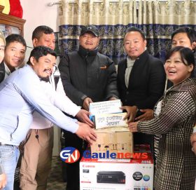 सोलुखुम्बु सेवा समाज दक्षिण कोरीया द्धारा स्वास्थ्य सामग्रि वितरण