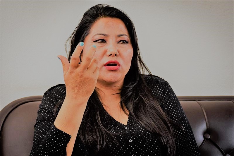 भाषण गरेकै आधारमा रामकुमारी झाक्रीलाई गिरफतारी प्रयास