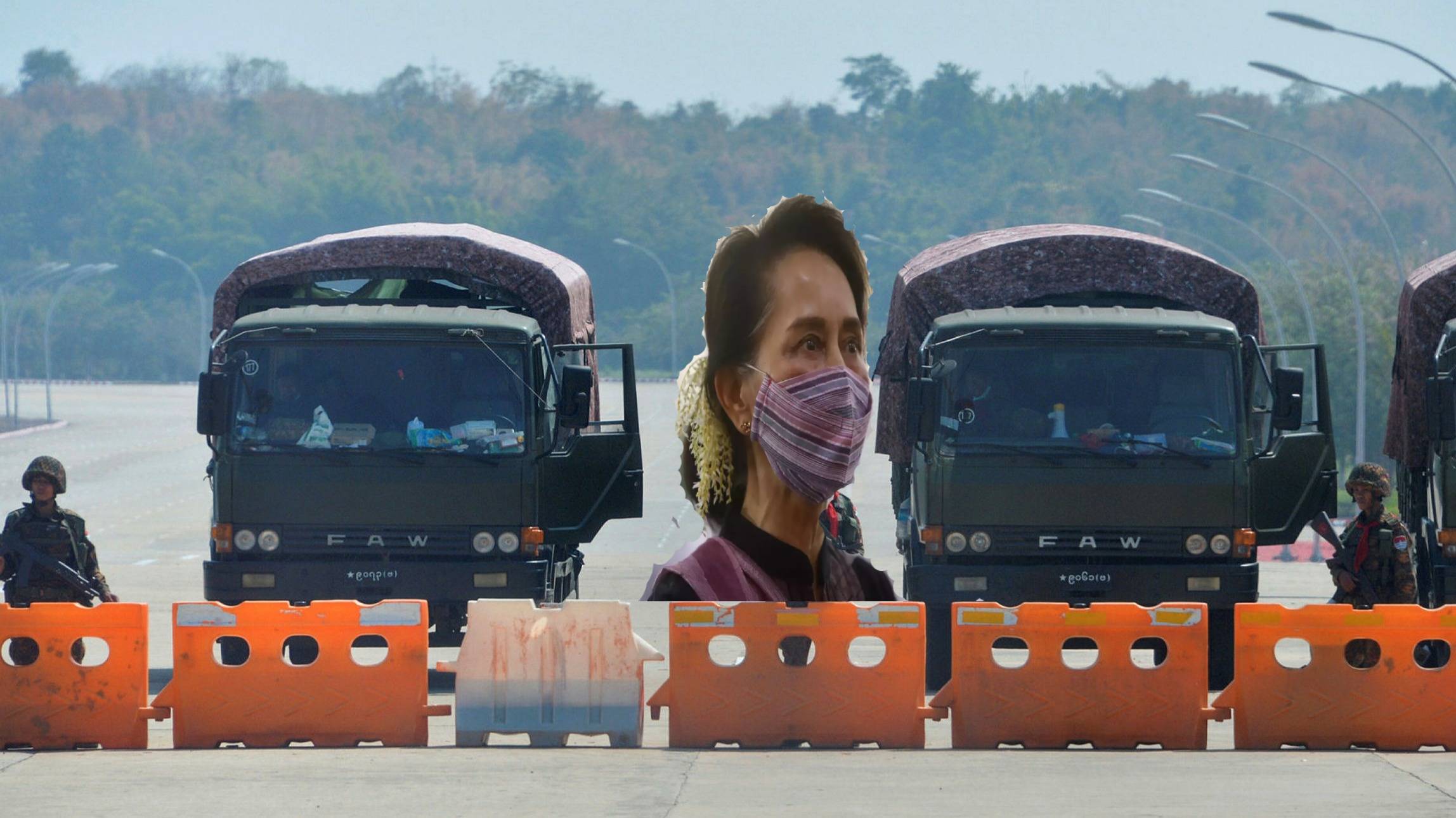 म्यान्मार कू: सेना सडकमा, इन्टरनेट सेवा अवरुद्ध