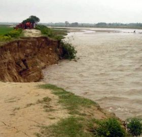 सुनसरीको दक्षिण क्षेत्र डुबानको जोखिममा