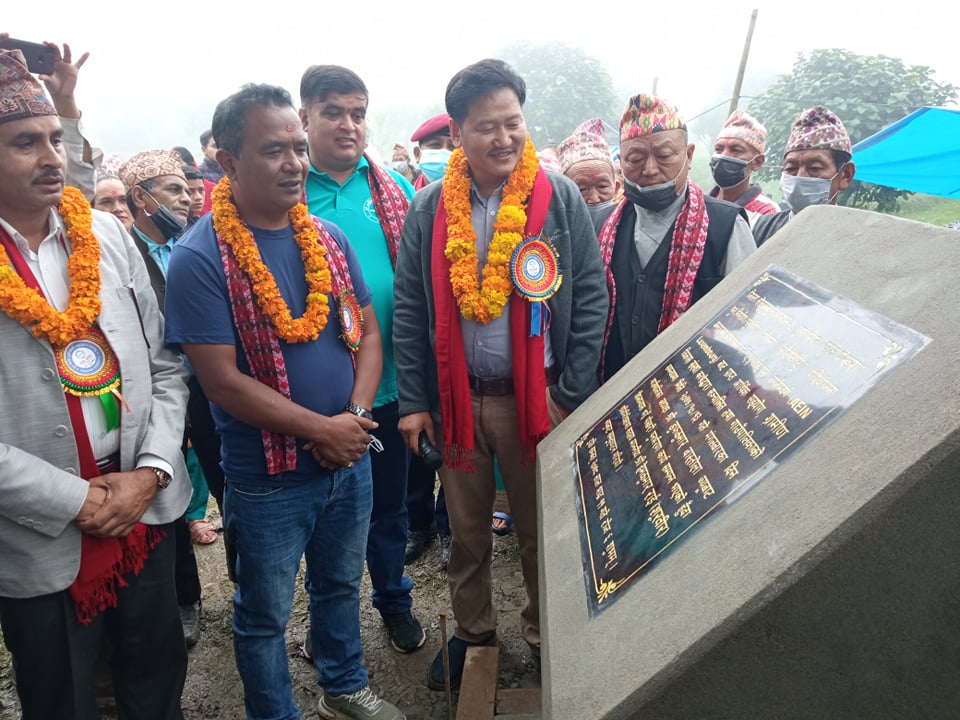 नेचाको फुर्के पोखरीको उद्घाटन सम्पन्न