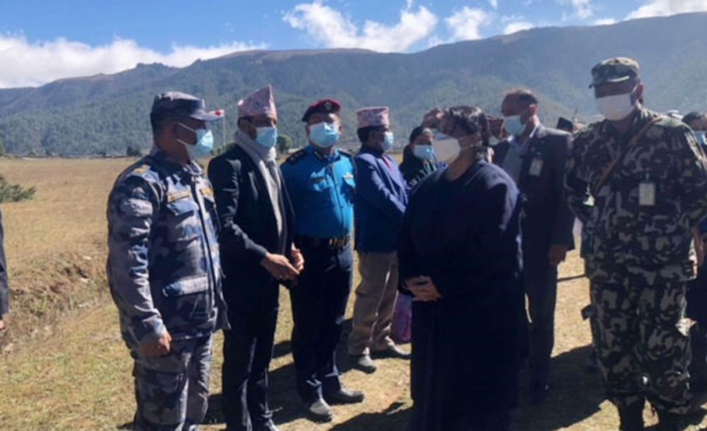 राष्ट्रपति भण्डारी ढोरपाटनमा