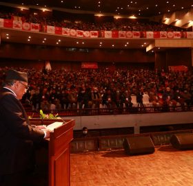 अध्यक्ष प्रचण्डको राजनीतिक प्रतिवेदन सर्वसहमतिले पारित