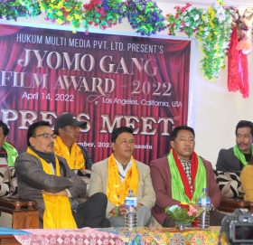 क्यालिफोर्नियामा बैशाख १ गते ज्योमो गाङ फिल्म अवार्ड