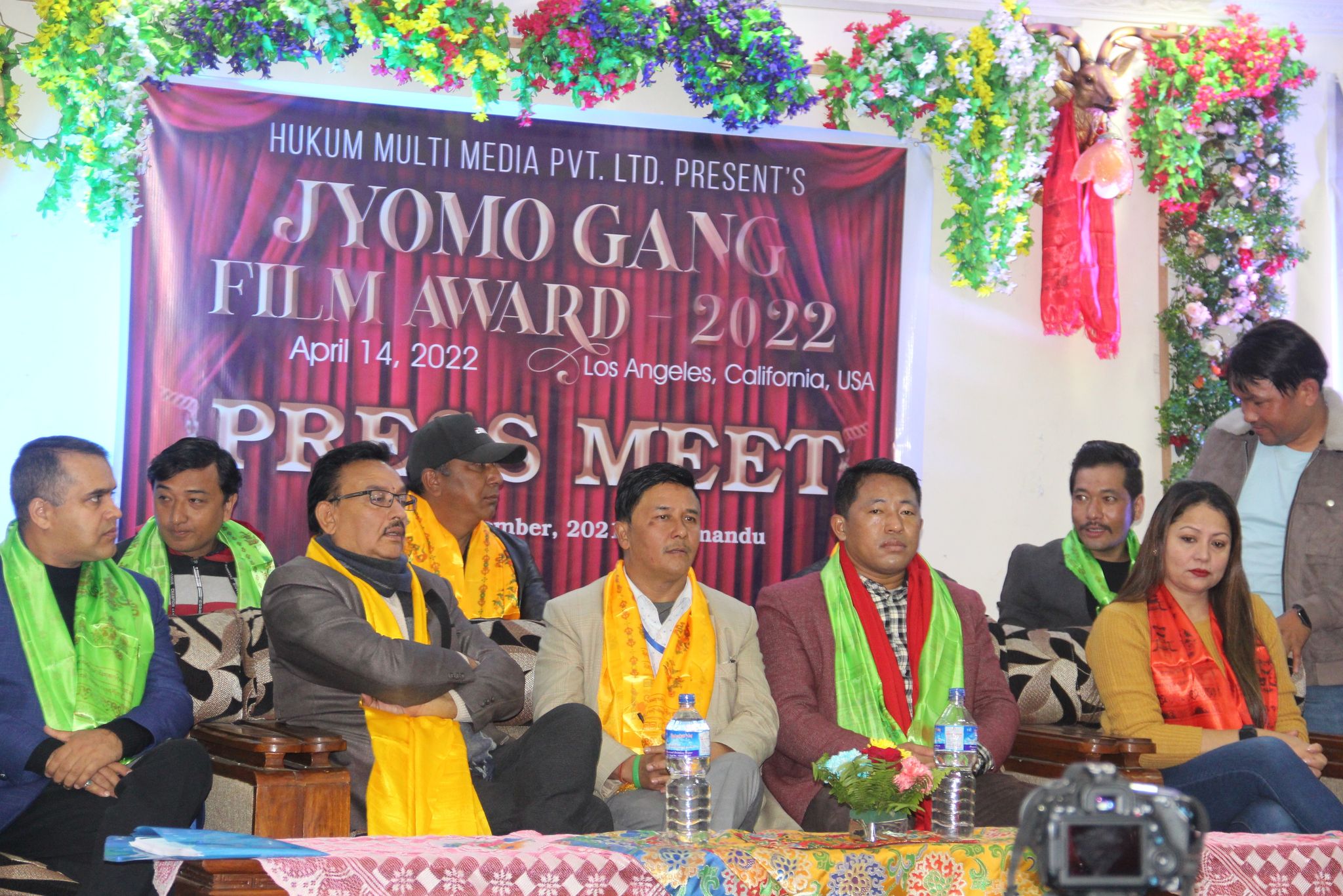 क्यालिफोर्नियामा बैशाख १ गते ज्योमो गाङ फिल्म अवार्ड