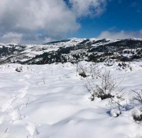 सोलुखुम्बु सदरमुकाम सहितका क्षेत्रमा भारी हिमपात, जनजीवन प्रभावित