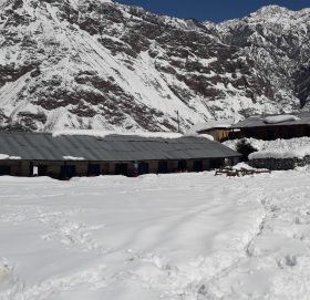 हिमपातका कारण विद्यालयको परीक्षा प्रभावित