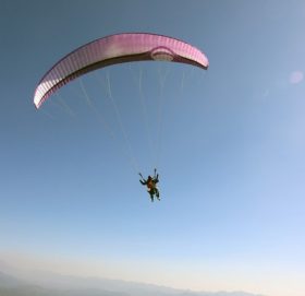 सुर्खेतमा आजदेखि प्याराग्लाइडिङ उडान