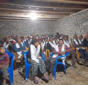 माप्यदुधकोशी घ्रेनुफका ११९ जना कांग्रेस परित्याग गरि एमालेमा प्रवेश