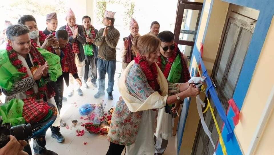 वाकुमा बन्यो अपांगमैत्री स्वास्थ्य चौकी भवन