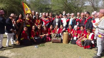 तीन किराती संस्थाहरुले प्रवासमा उभौली चाड मनाउदै