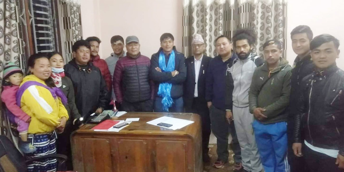 सोलुखुम्बु जिल्ला भलिवल संघको अध्यक्षमा दिपक किराँती