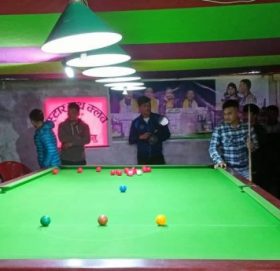 सोलुखुम्बुमा जिल्लास्तरीय पहिलो पटक स्नूकर प्रतियोगिता