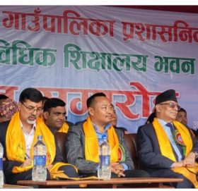 बाँकी जीवन विकास र समृद्धिमा खर्चिने छु -अध्यक्ष दाहाल