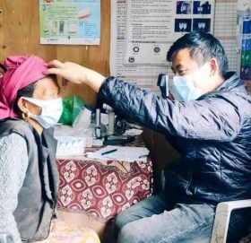 माप्य दुधकोशी १ जुभिङबाट १२ मोतिबिन्दुका विरामी छनौट