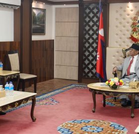 प्रधानमन्त्री दाहालसँग अमेरिकी उपविदेशमन्त्री नुल्यान्डको भेट