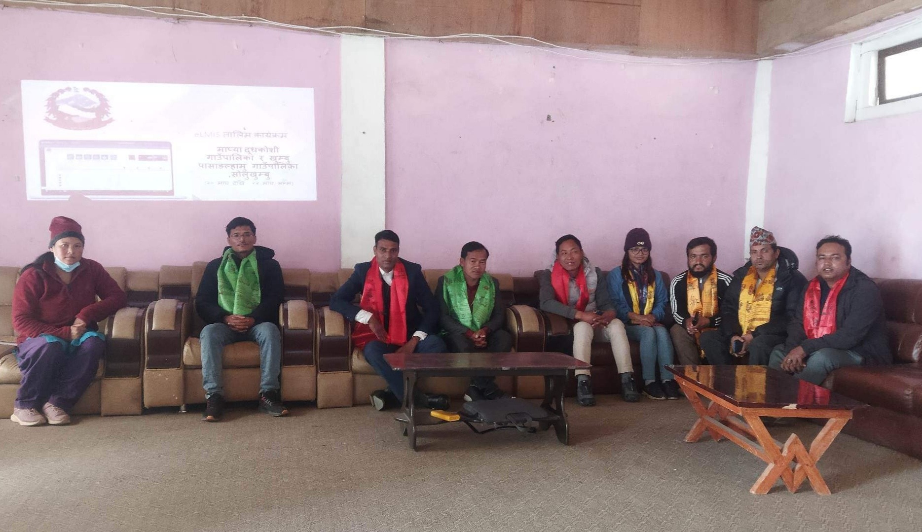 माप्यमा तीन दिने इएलएमआइएस सम्बन्धी तालिम सुरु