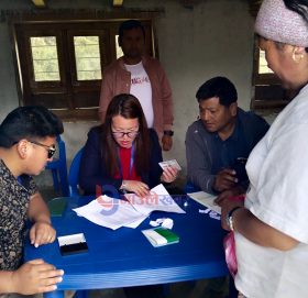 माप्यको घुम्ती शिबिर सम्पन्न ४ सय भन्दा बढिले लिए सेवा