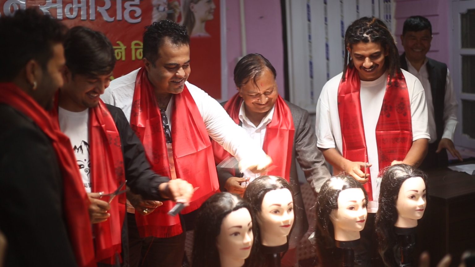 बि. स्टारद्वारा ४५ दिने निशुल्क कपाल काट्ने तालिम शुरु