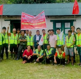 “जनतासंग माओबादी विशेष अभियान”मा माप्यदुधकोशी ६ मा सडक स्तरोन्नती